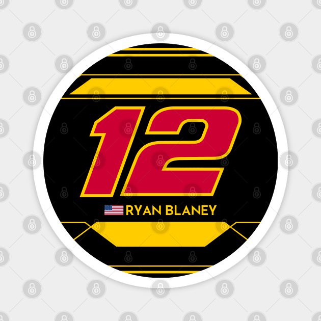 Ryan Blaney #12 2023 NASCAR Design Magnet by AR Designs 